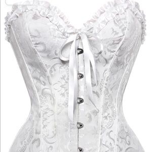 White Corset Top